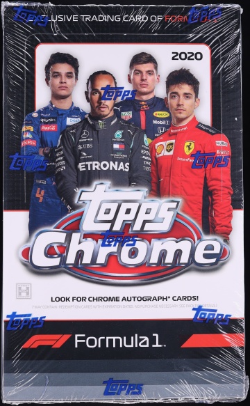 2020 Topps Dynasty F1 Formula 1 Racing Hobby Case, 5ct Box, BBCE