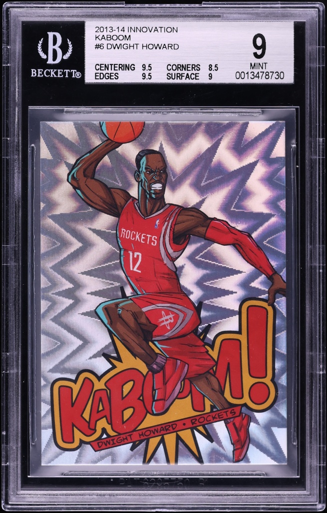 2013 Panini Innovation Kaboom! Dwight Howard #6 BGS 9 MINT