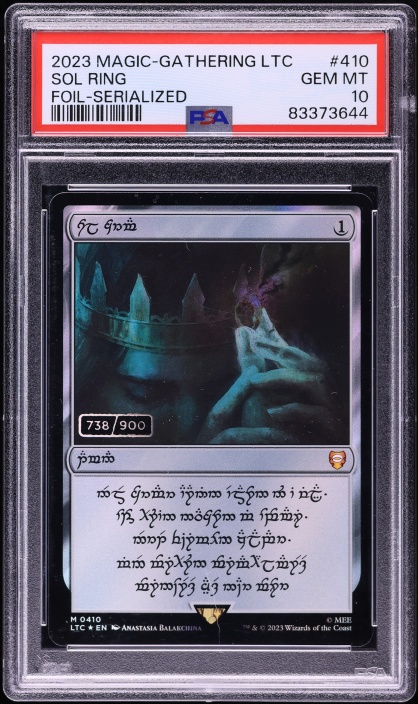 1993 Magic The Gathering MTG DCI Promo Foil Sol Ring BGS 8 NM-MT