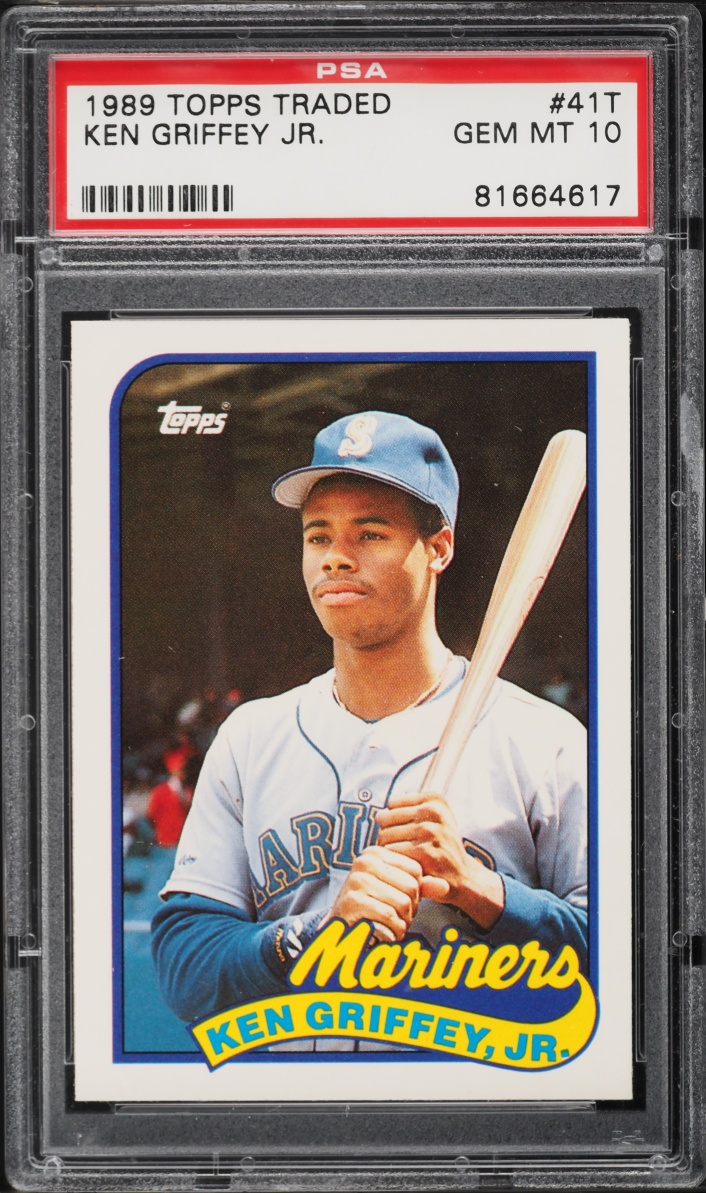 1989 Topps Traded Ken Griffey Jr. ROOKIE #41T PSA 10 GEM MINT