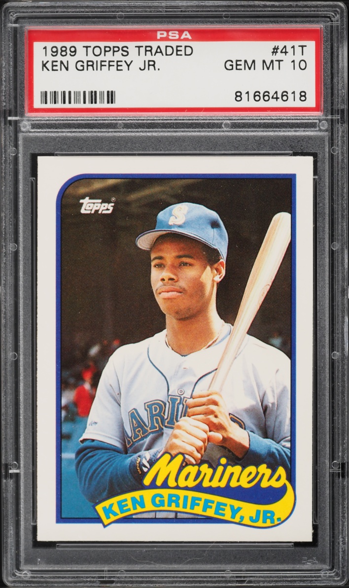 1989 Topps Traded Ken Griffey Jr. ROOKIE #41T PSA 10 GEM MINT