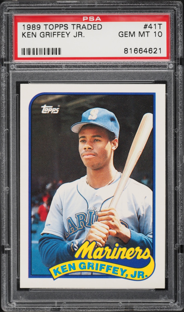 1989 Topps Traded Ken Griffey Jr. ROOKIE #41T PSA 10 GEM MINT