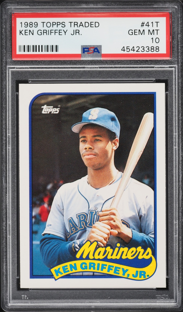 1989 Topps Traded Ken Griffey Jr. ROOKIE #41T PSA 10 GEM MINT