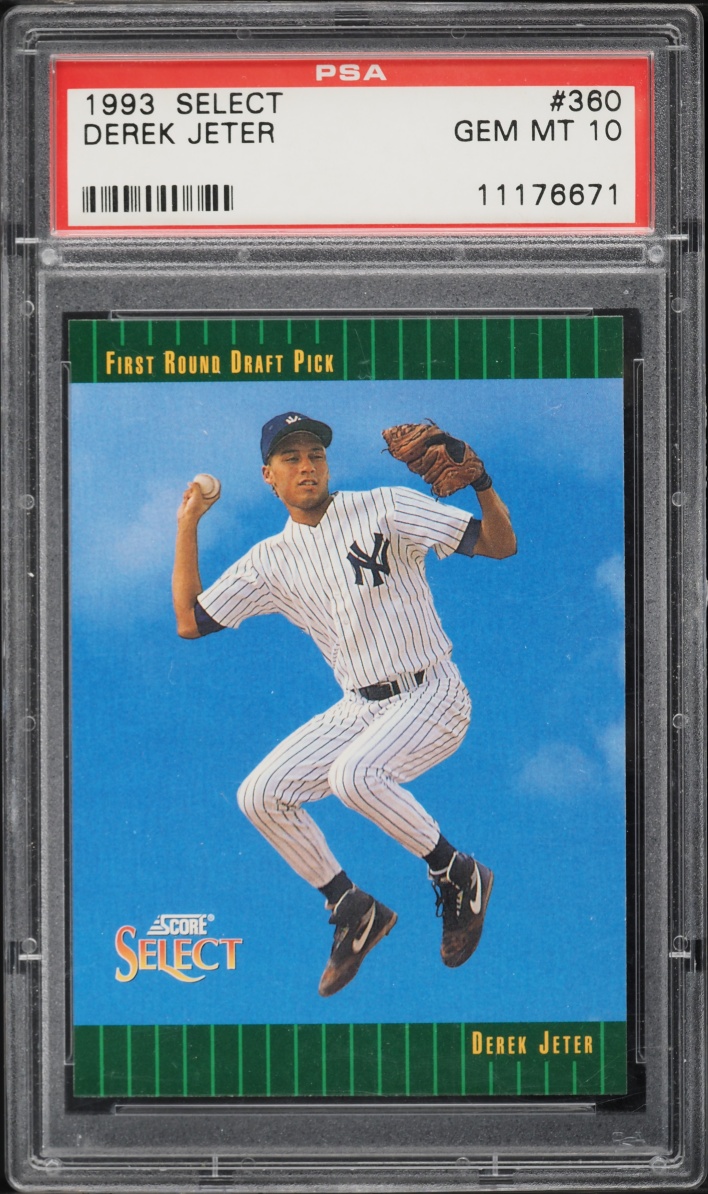 1991 Score Select Derek Jeter ROOKIE #360 PSA 10 GEM MINT
