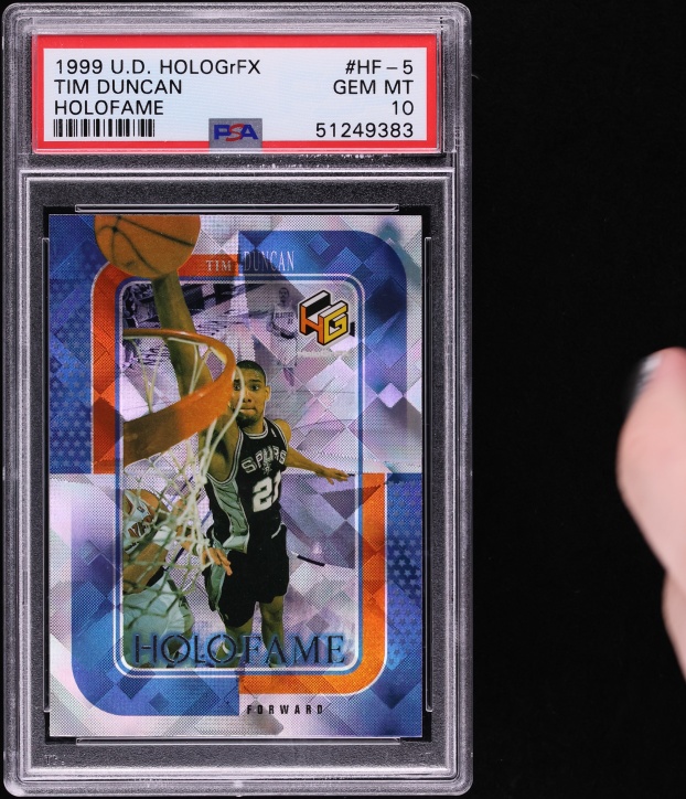 1998 Metal Universe Gem Masters Tim Duncan 1/1 #35 PSA 7 NRMT on Fanatics  Collect