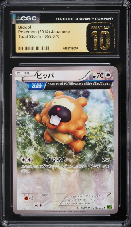 2023 Pokemon Sword & Shield Crown Zenith Full Art Bidoof #GG29 CGC 10 GEM  MINT on Fanatics Collect