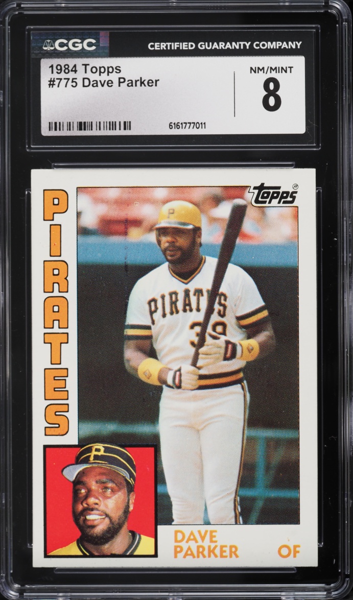 1984 Topps Dave Parker #775 CGC 8 NM-MT