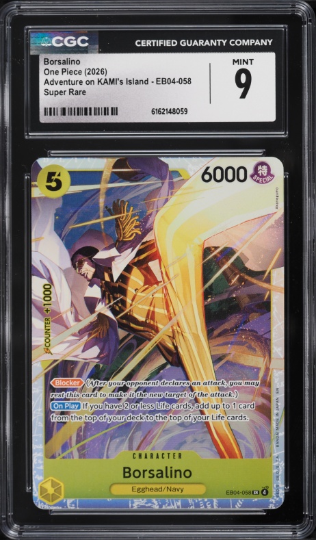 2023 One Piece Awakening Of New Era SR Alt Art Borsalino #OP05-051 CGC 10  GEM MINT on Fanatics Collect