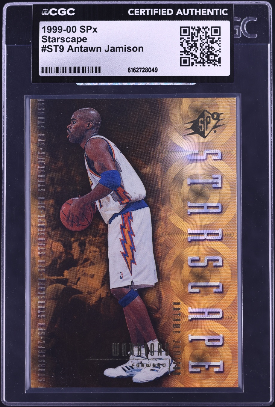 1999 SPx Starscape Antawn Jamison #ST9 CGC AUTH