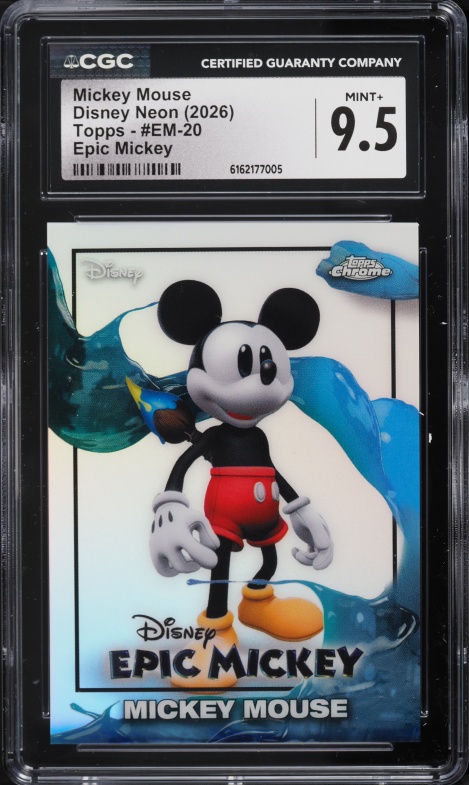 2024 Disney Lorcana Promo D23 Expo Mickey Mouse Playful Sorcerer