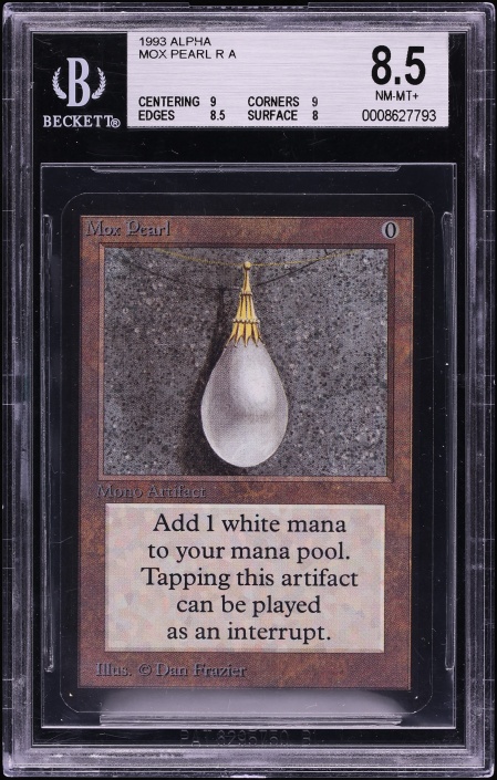 マジック：ザ・ギャザリング mox pearl Mox Pearl Unlimited Edition PSA 10 BGS 9.5 Gem Mint MTG Magic the