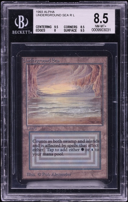 マジック：ザ・ギャザリング 1994 Underground Sea PSA 9 1994 MTG REVISED UNDERGROUND SEA PSA 9 | eBay