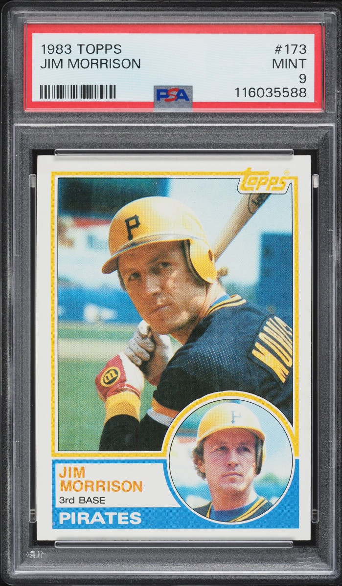 1983 Topps Jim Morrison #173 PSA 9 MINT