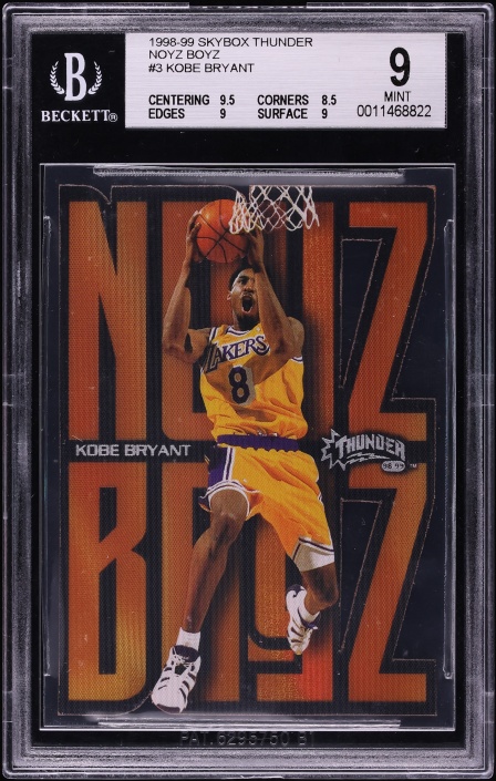 1998 Fleer Electrifying Kobe Bryant #1 PSA 9 MINT on Fanatics Collect