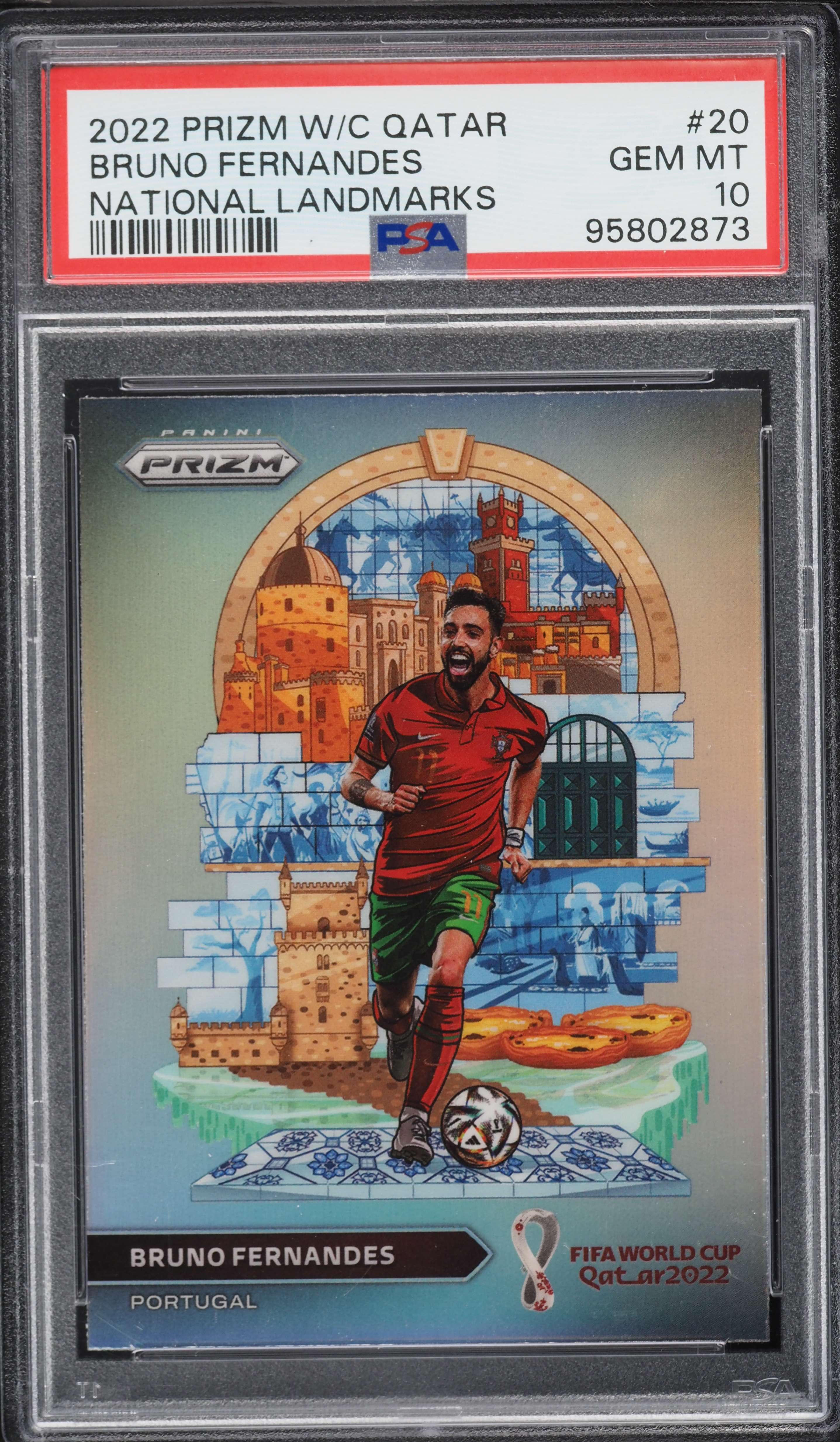2022 Panini Prizm World Cup Qatar National Landmarks Bruno