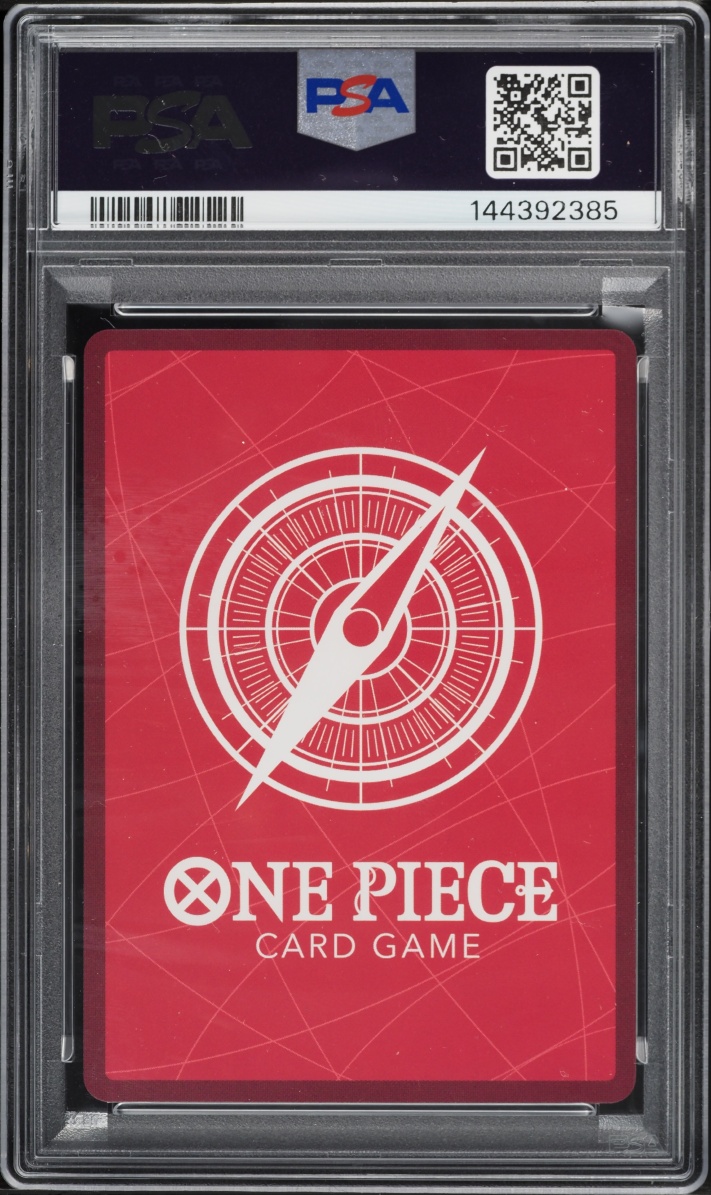 2023 One Piece Paramount War Alt Art Leader Sanji #OP02-026 PSA 10 GEM MINT