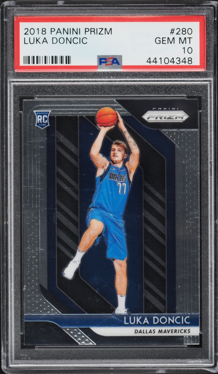 2018 Panini Prizm Luka Doncic ROOKIE #280 PSA 10 GEM MINT