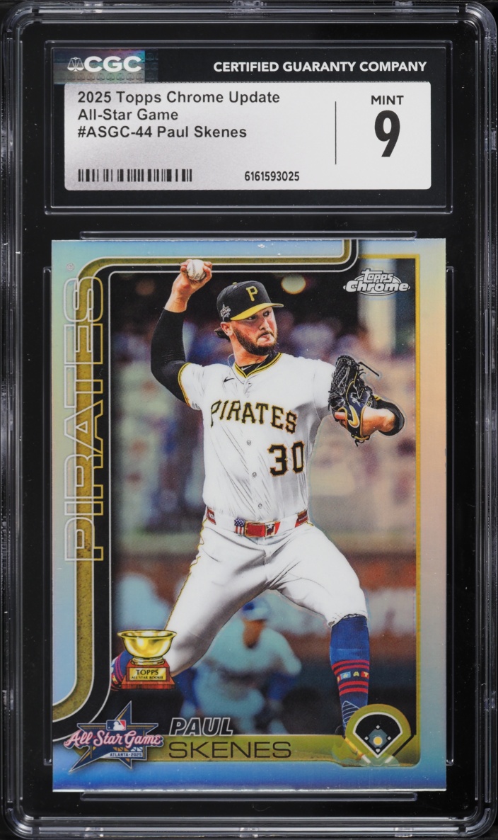 2025 Topps Chrome Update All-Star Game Paul Skenes #ASGC-44 CGC 9 MINT