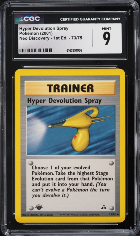1999 Pokemon Base Set 1st Edition Devolution Spray #72 PSA 8 NM-MT on Fanatics Collect 1999 Pokemon Base Set 1st Edition Devolution Spray #72 PSA 8 NM-MT on Fanatics Collect