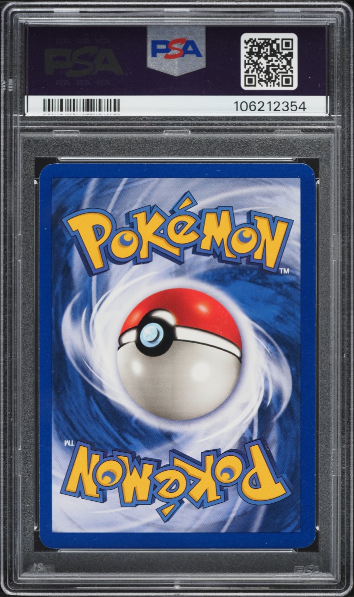 2000 Pokemon Team Rocket 1st Edition Eevee #55 PSA 8 NM-MT
