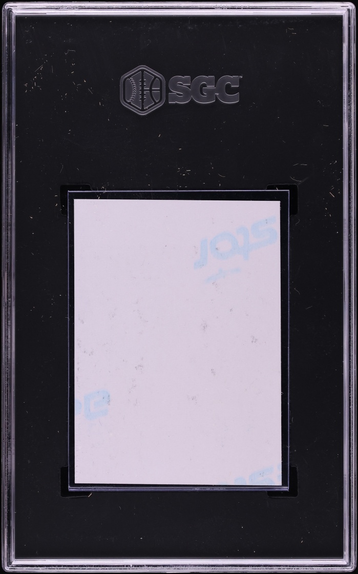1986 Super Canasta Spanish Sticker Michael Jordan ROOKIE SGC 3 VG