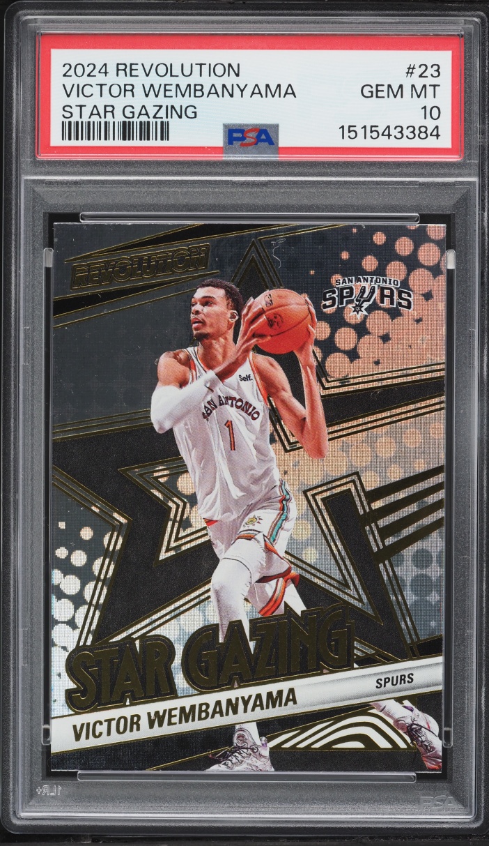 2024 Panini Revolution Star Gazing Victor Wembanyama #23 PSA 10 GEM MINT