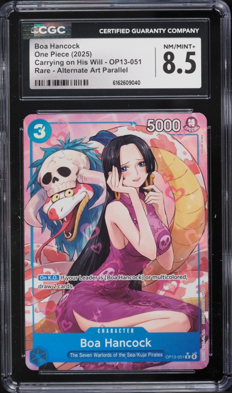 2025 One Piece Japanese Heroines Edition Alt Art Boa Hancock #EB03