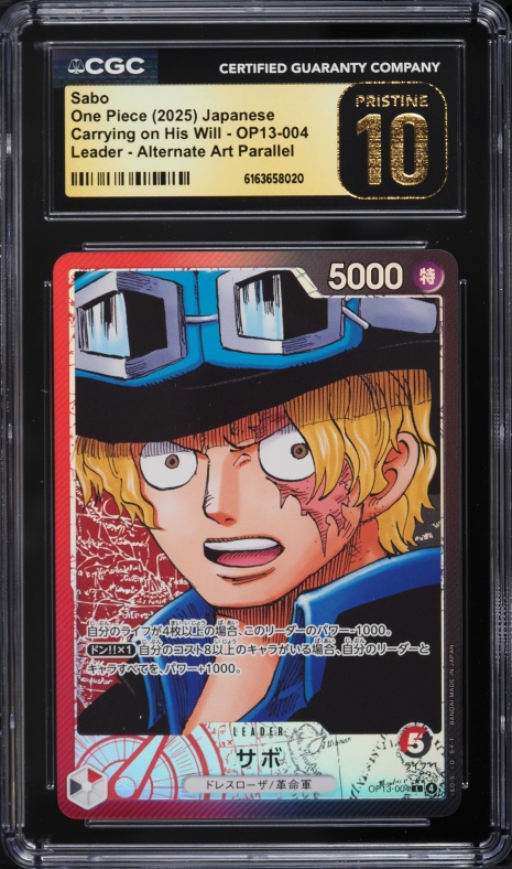 2024 One Piece Japanese Promos 7-Eleven Campaign Sabo #ST13-001