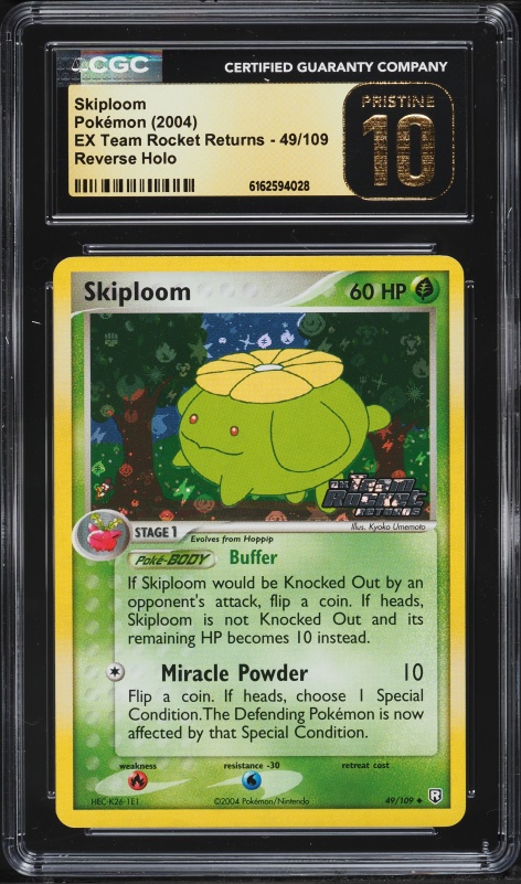skiploom pokemon card value Vintage 1st Edition Skiploom 49/111 Neo Genesis Vintage 2000 Pokemon Card- Vintage Card Rare Vintage Pokemon Accessory