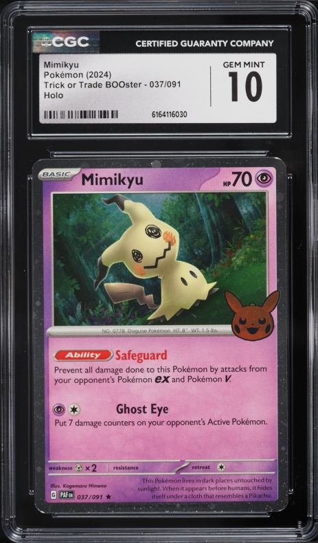 2023 Pokemon Scarlet & Violet Trick Or Trade Mimikyu #97 PSA 10 GEM MINT on  Fanatics Collect