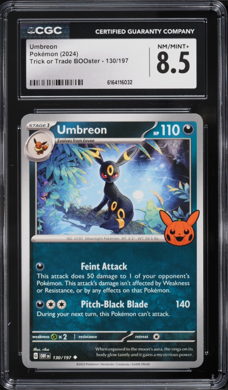 2024 Pokemon Japanese SV Terastal Fest Ex Reverse Holo Umbreon #92