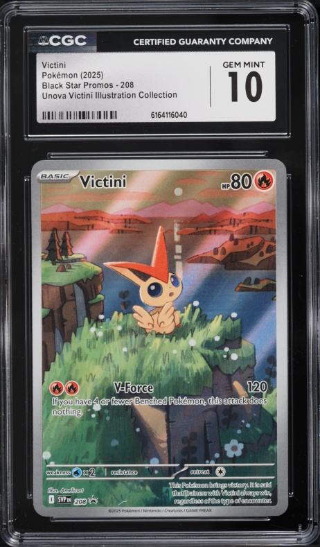 2025 Pokemon Japanese SWSH Black Bolt Promo Full Art Victini #271