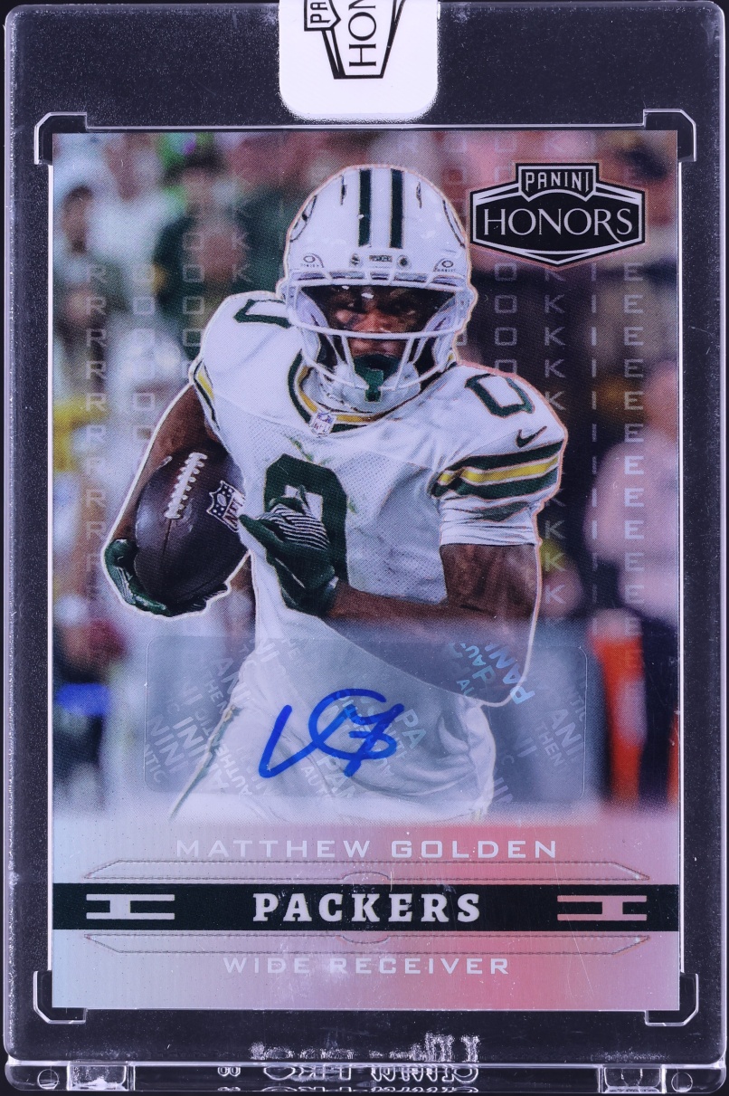 2025 Panini Honors Prizm Matthew Golden ROOKIE AUTO /49 #3