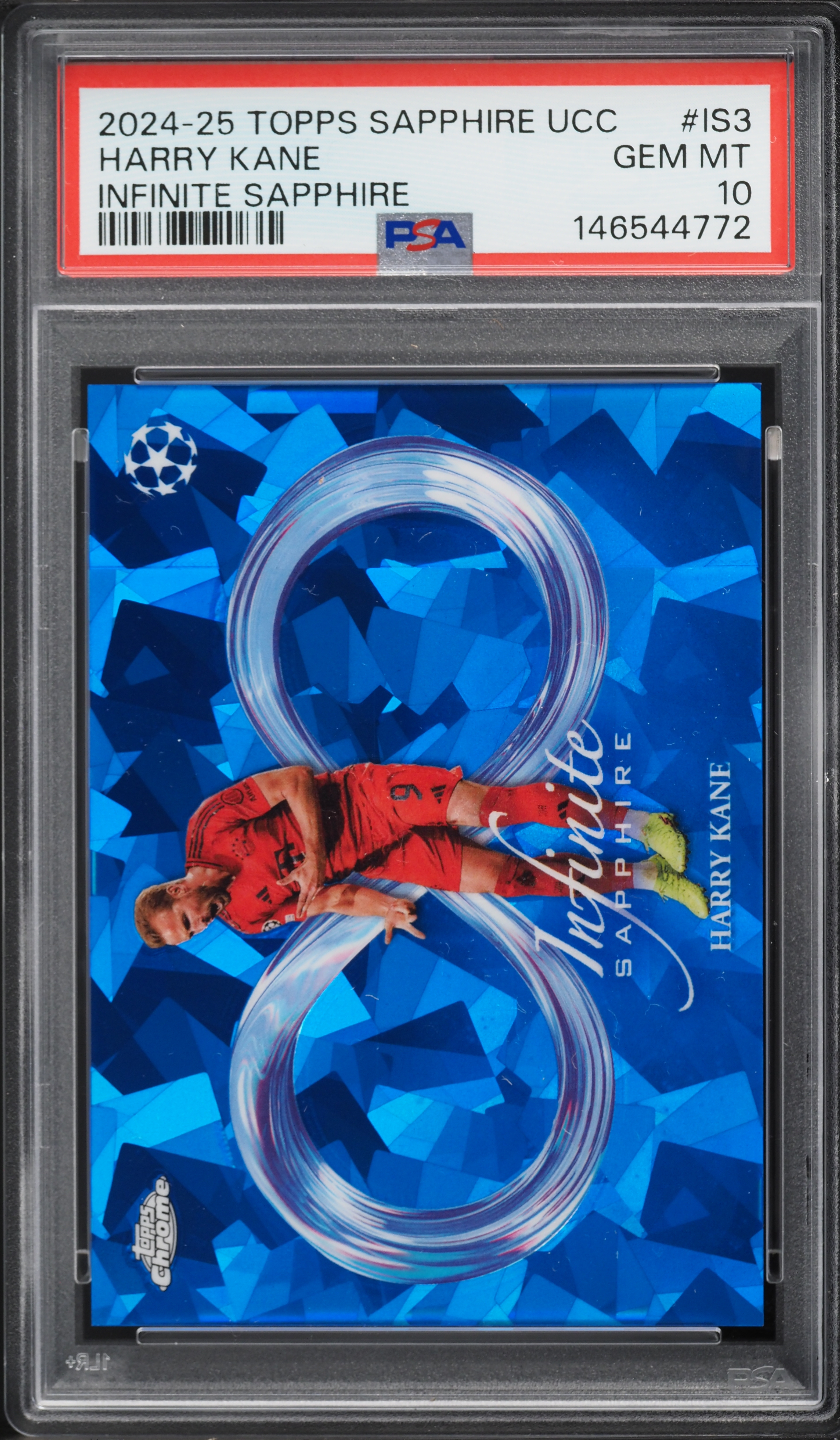 2024 Topps Chrome Sapphire UEFA Club Competitions Infinite Harry 