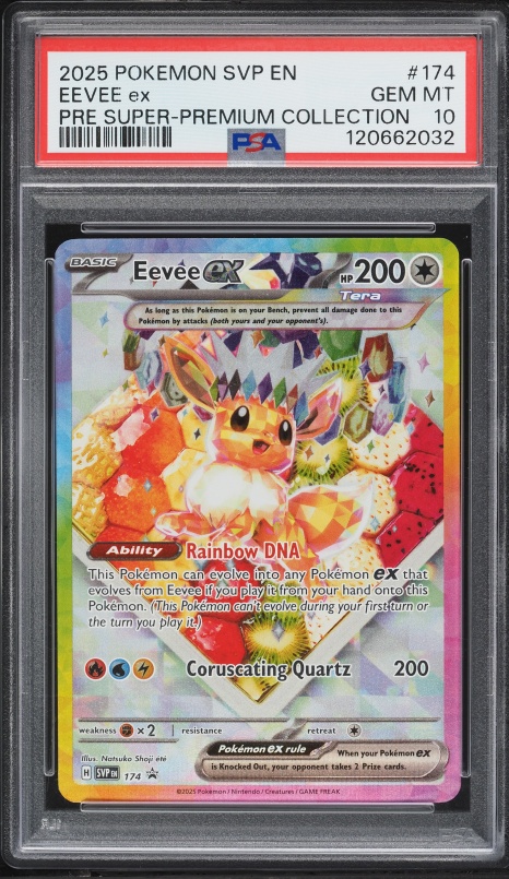 2025 Pokemon McDonald's Collection Eevee #13 PSA 10 GEM MINT on