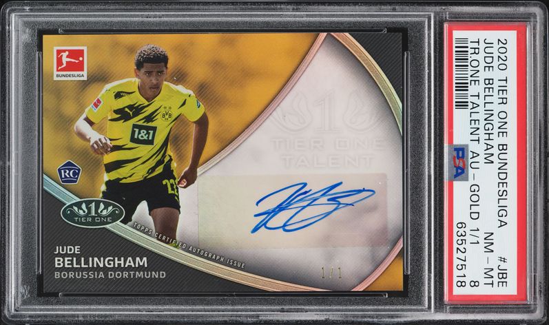 2020 Topps Inception UEFA Champions League Emerging Stars Red