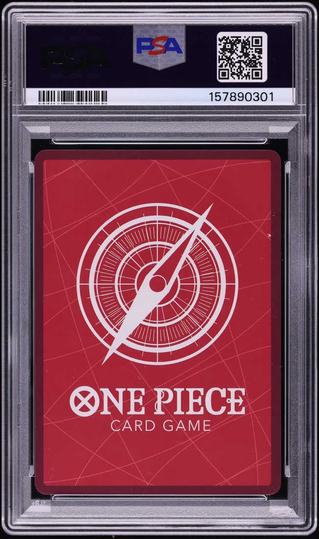 2025 One Piece Japanese Base Shop Collection Vol. 1 Monkey D. Luffy L #ST21-001 PSA 10 GEM MINT