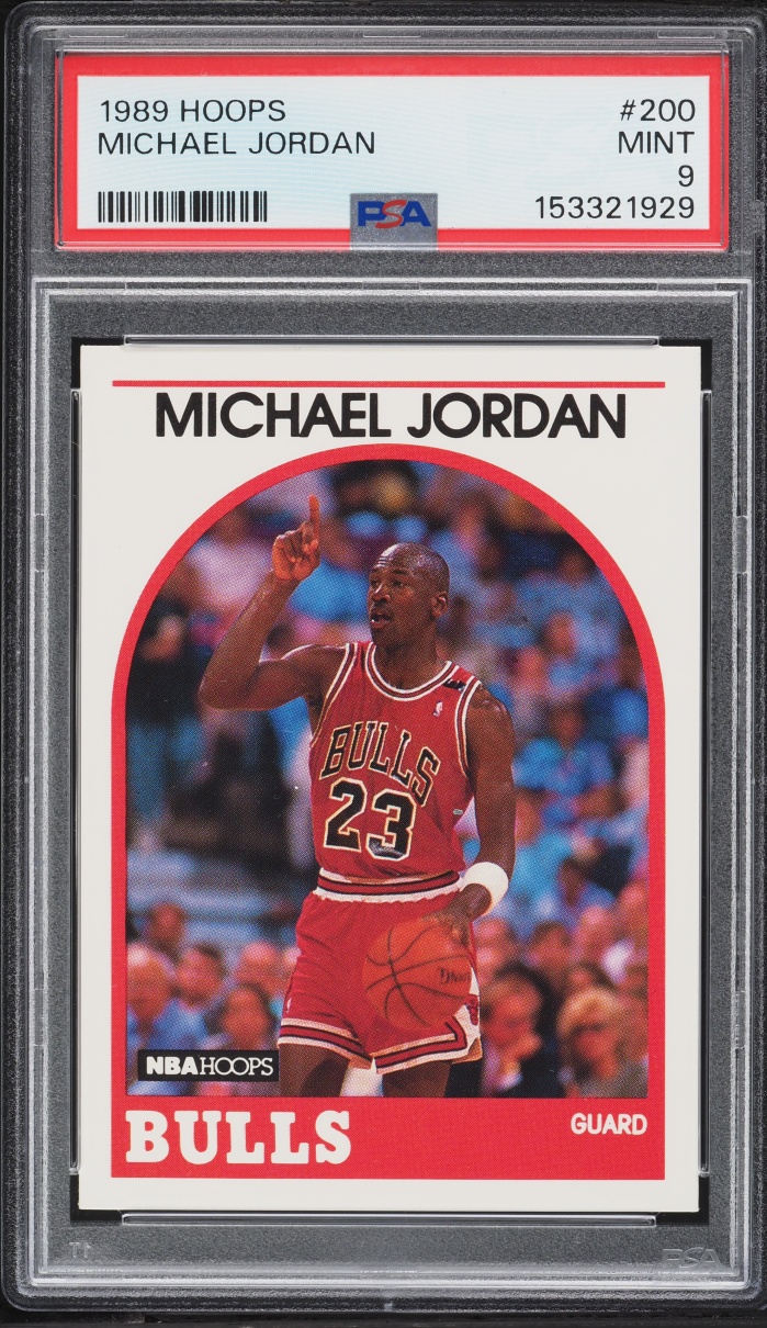 1989 Hoops Michael Jordan #200 PSA 9 MINT
