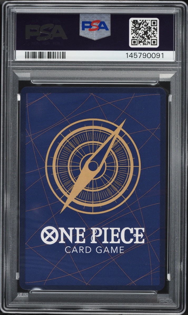 2024 One Piece Japanese Premium Booster Best SEC Alt Art Monkey D. Luffy #OP05-119 PSA 10 GEM