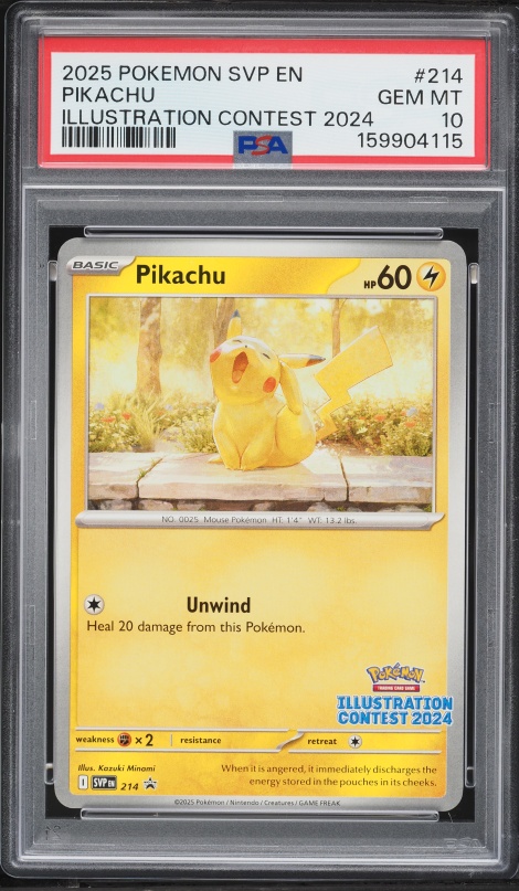 2025 Pokemon Chinese 151 C-Collection 151 AR Pikachu #173 PSA 10