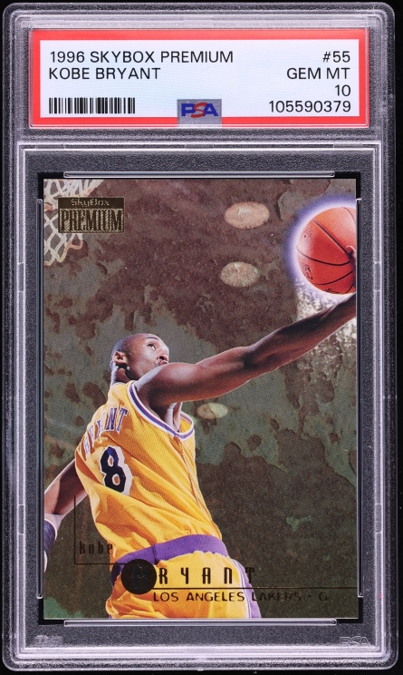 1996 Skybox Premium Kobe Bryant ROOKIE #55 PSA 10 GEM MINT