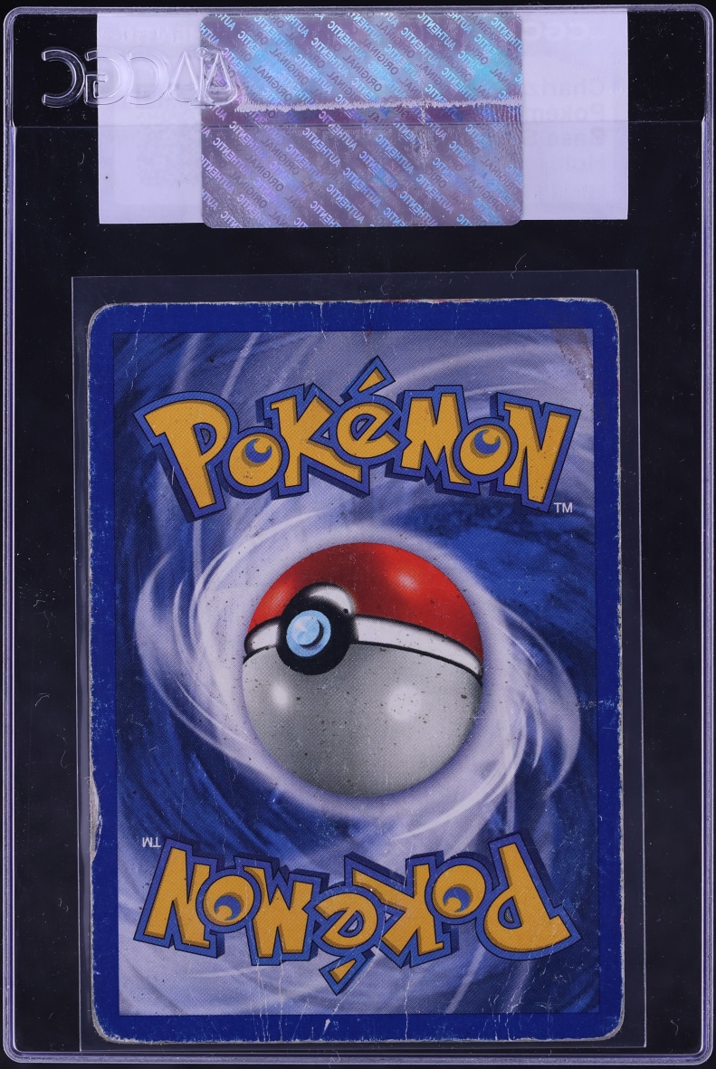 1999 Pokemon Base Set Holo Charizard #4 CGC AUTH