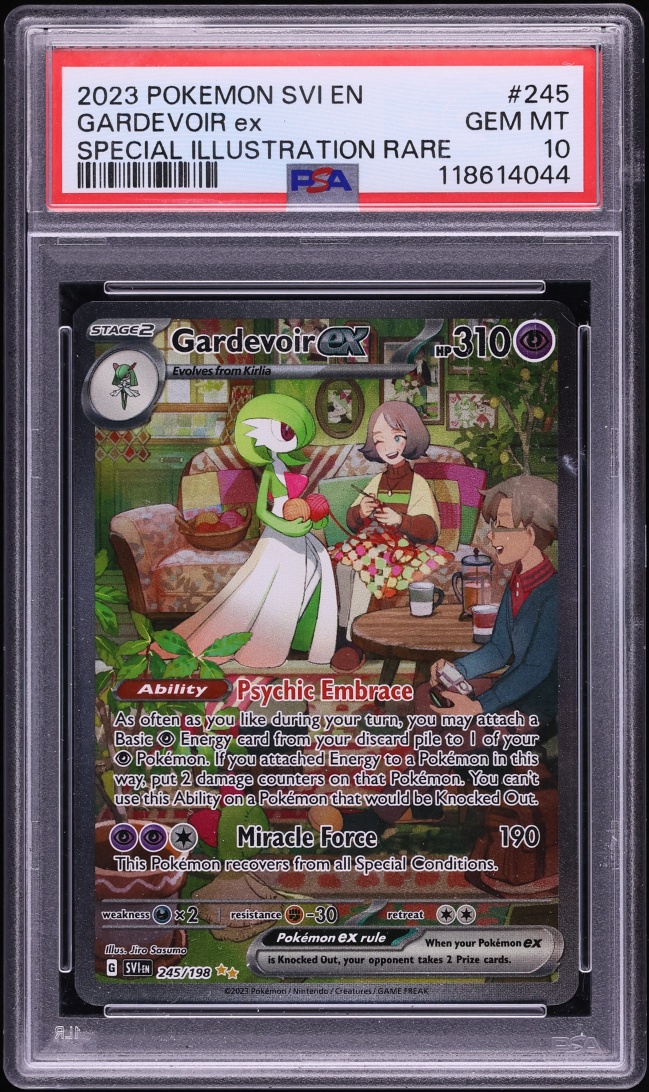 2023 Pokemon Scarlet & Violet SIR Gardevoir ex #245 PSA 10 GEM MINT