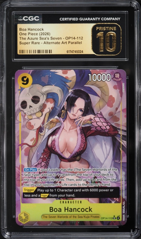 2025 One Piece Japanese The Azure Sea's Seven Leader Boa Hancock