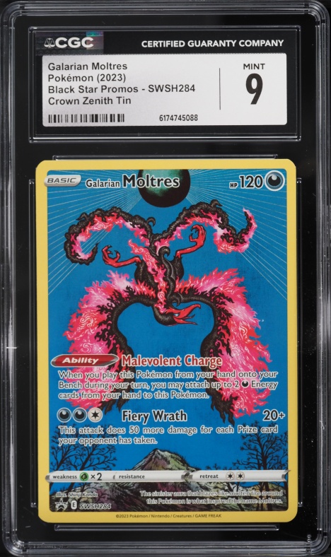 2022 Pokemon Japanese SWSH VSTAR Universe AR Galarian Moltres #190