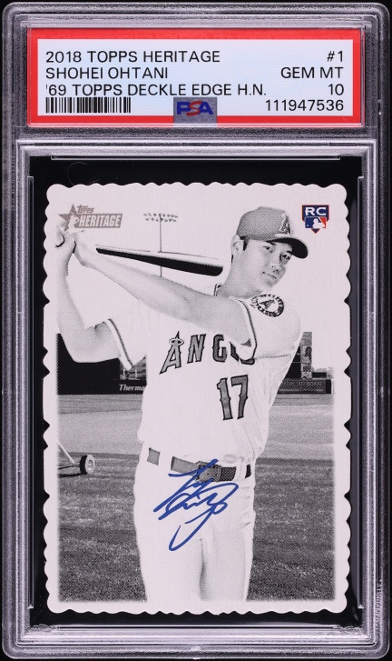 2025 Topps Heavy Lumber Shohei Ohtani #HL-6 PSA 9 MINT on Fanatics