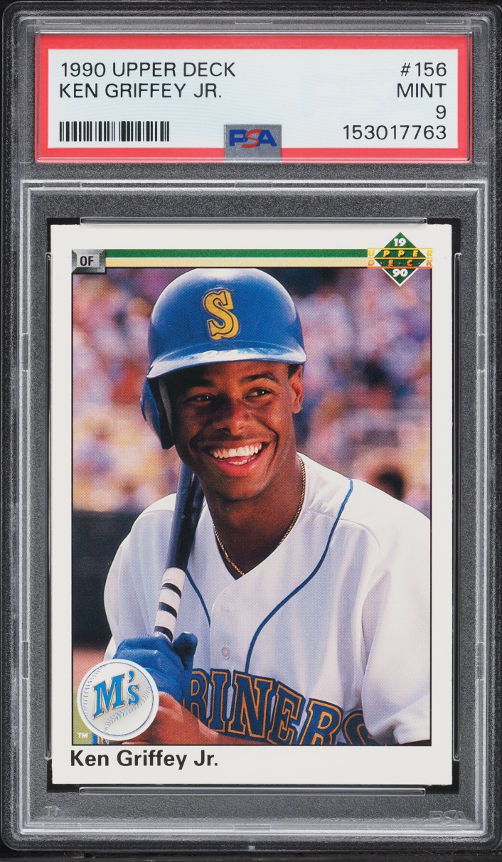 1990 Upper Deck Ken Griffey Jr. #156 PSA 9 MINT