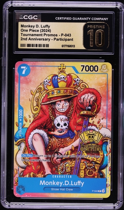 2024 One Piece Tournament Promo 2nd Anniversary Monkey D. Luffy #P