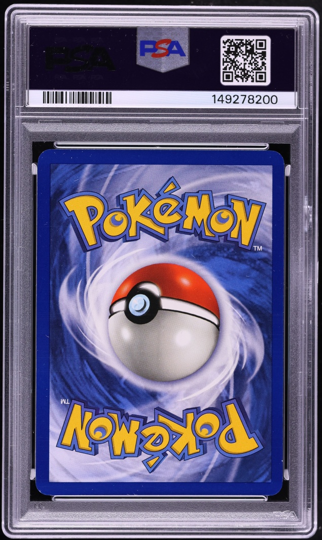 1999 Pokemon Fossil 1st Edition Holo Lapras #10 PSA 8 NM-MT
