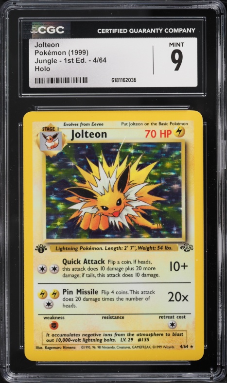 1999 electabuzz pokemon card value 1999 Pokemon Black Star Promo Mewtwo Strikes Back Electabuzz #2 CGC 9 MINT on Fanatics Collect
